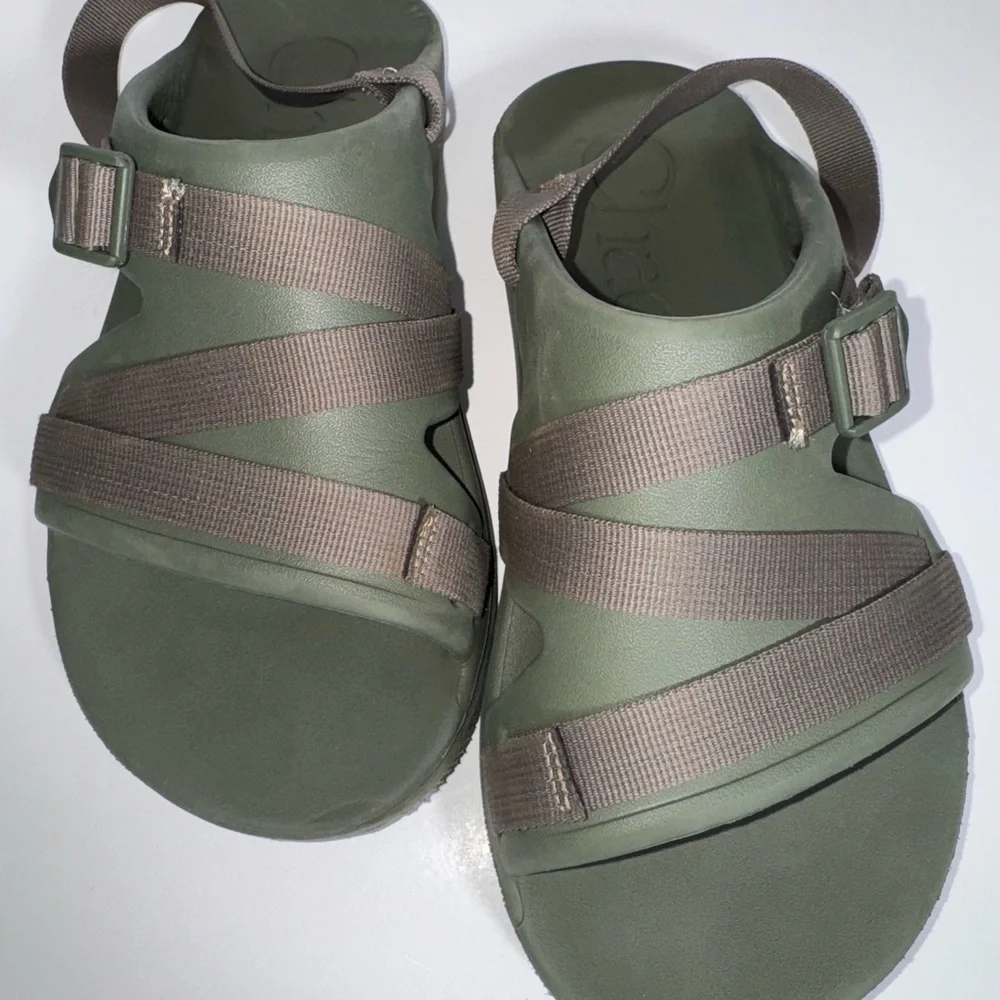 Chaco Chillos Sport Sandals Moss Green Size 10 Men’s